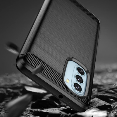   Силиконов гръб ТПУ Карбон за Motorola Moto G51 5G черен 